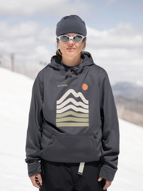 Rollin Hoodie til ski Unisex